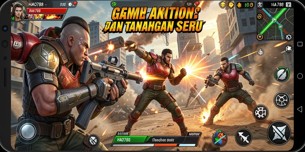 Gameplay HAO788 yang seru dan mendebarkan.
