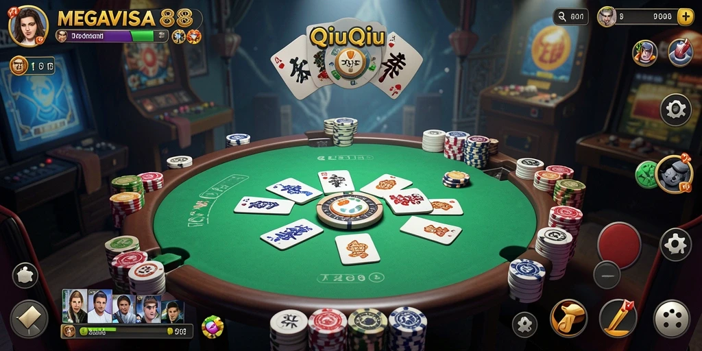 Gameplay seru QiuQiu di MEGAVISA88.
