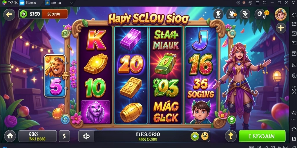 Tampilan gameplay Slot yang memukau dan seru di TKP188.